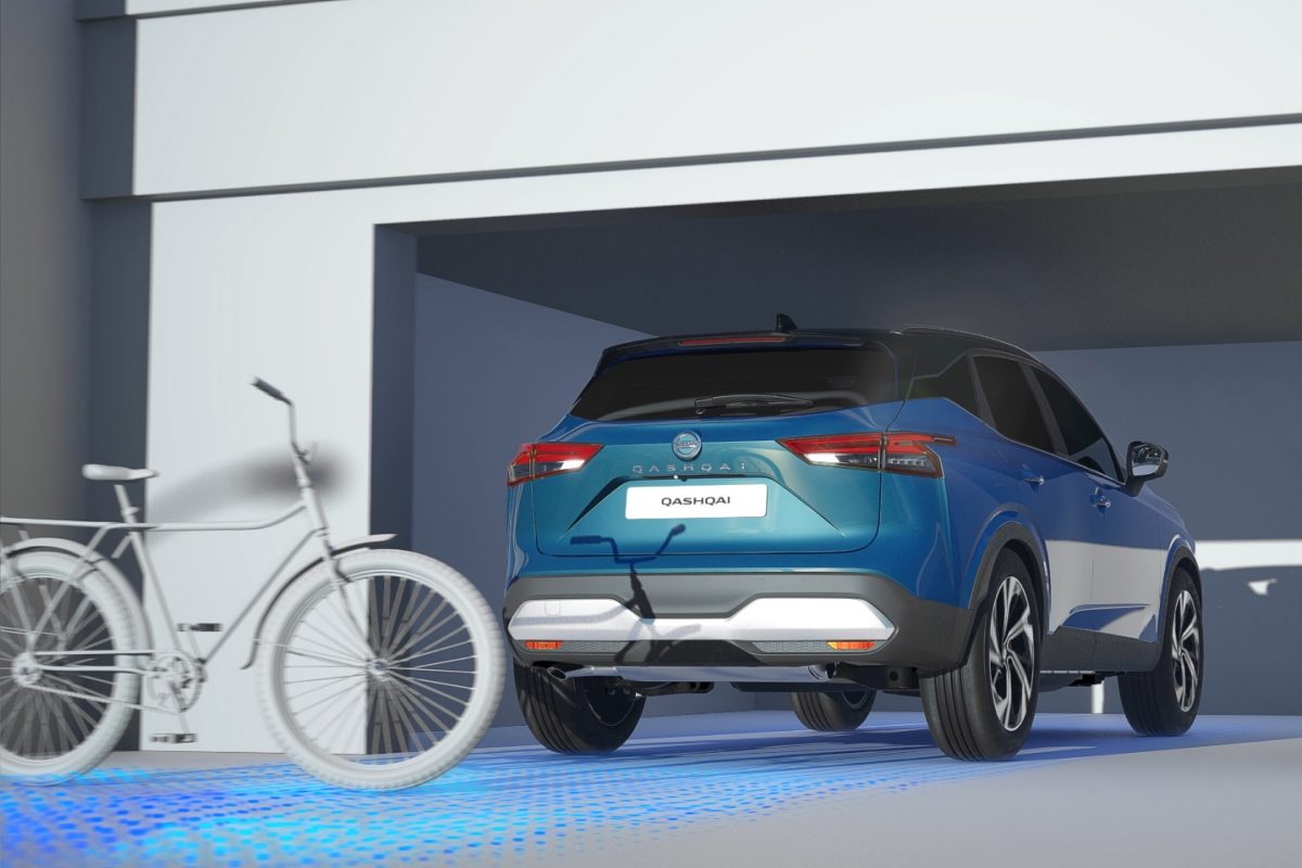 Nouveau Nissan QQ freinage automatique en marche arrière 3D simplifiée